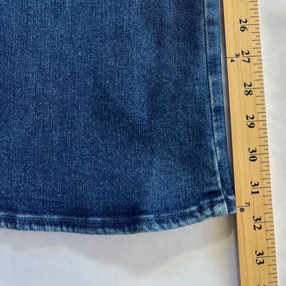 NWT Mother Undercover Cargo Sneak Jeans (Wash: opposites attract) Size 30 - Picture 12 of 13